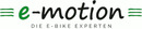 Logo e-motion - Die e-Bike Experten in Marburg